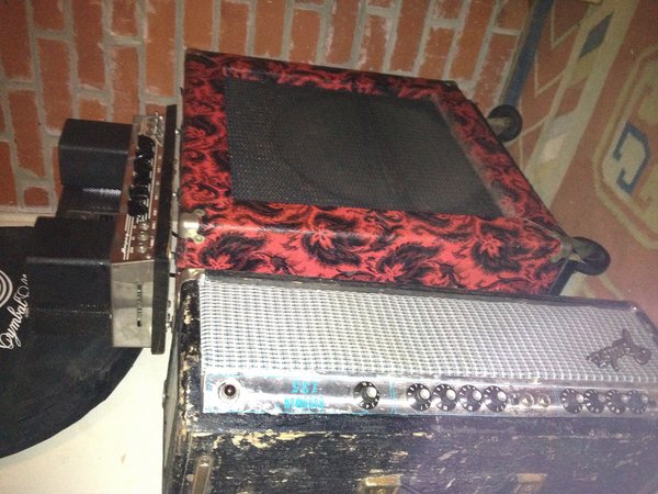 A 78 Bassman 135 left behind in a rental building and a late 60's Portaflex left behind in a seperate building.  Both needed work but I'm the better for it all.