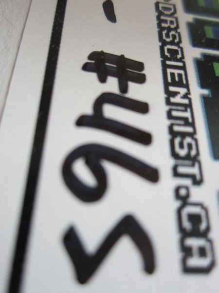 Unboxing 3: Serial number love