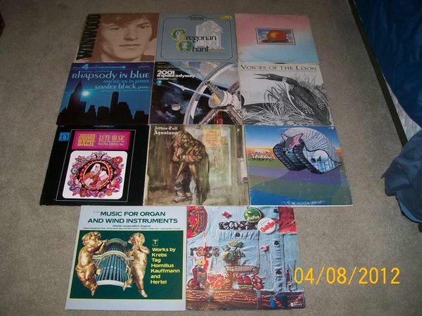 Records, fifty cents each