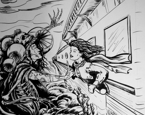 And a Genie Came Alongside the Boat.JPG