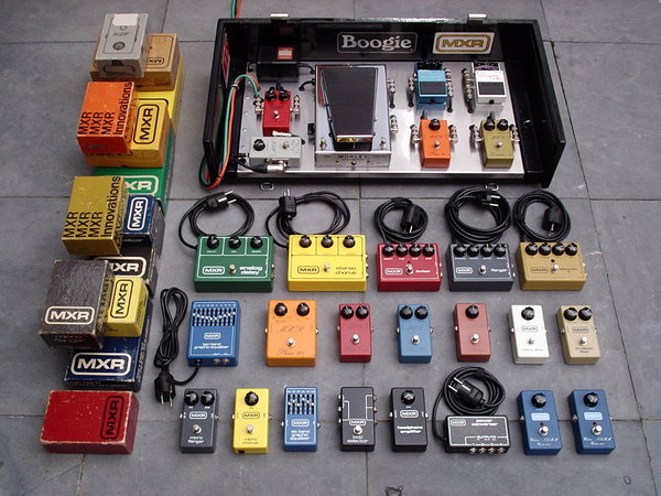 Complete MXR "Reference Series"  1975 - 1983 owned by Cerano Leeds