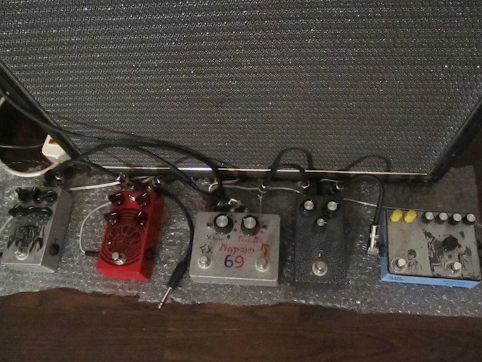 Some of the pedals hanging around at home