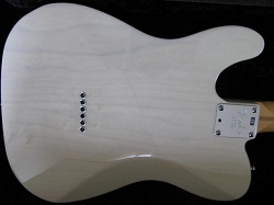 Ash body with bound top and contoured back