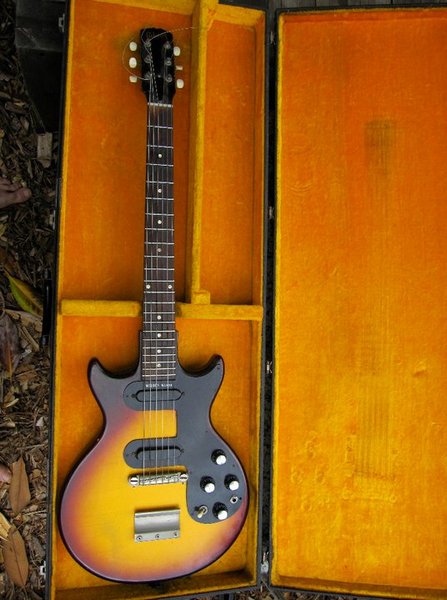 1962 Gibson Melody Maker. My baby, I love this guitar.