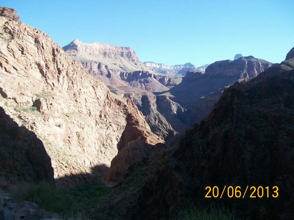 From the bottom facing the North Rim