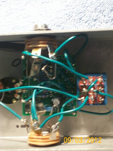 close up of the guts.